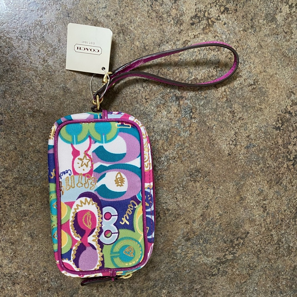 Coach wristlet